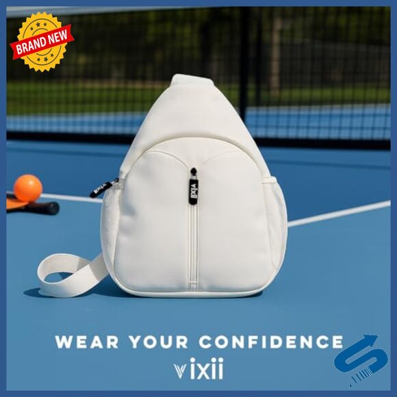 Unisex Pickleball Sling Bag with Paddle Pocket, Adjustable Strap, Lightweight main image 7